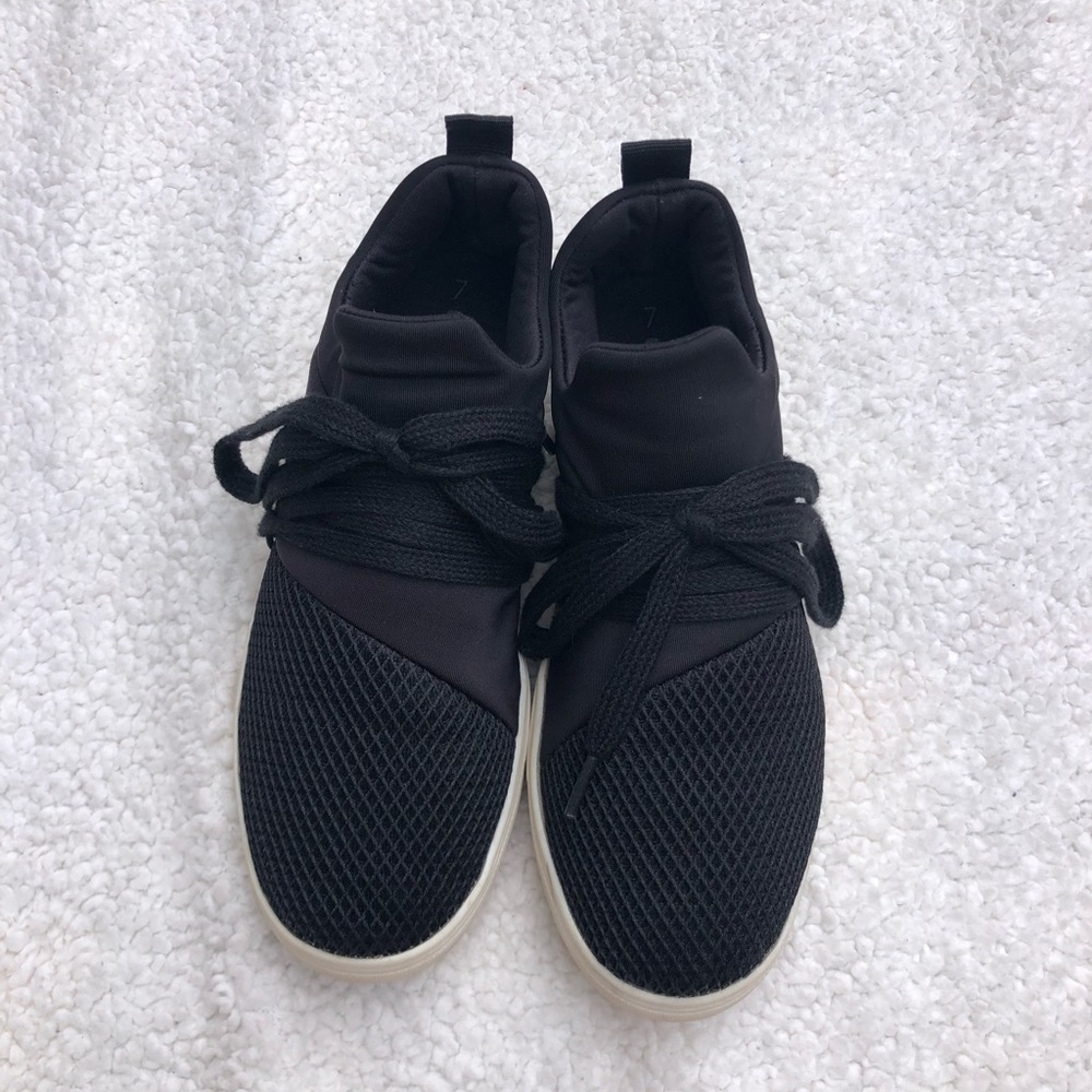 Time and Tru black sneaker